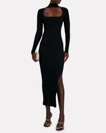 Jonathan Simkhai Kenny Recycled Turtleneck Midi Dress at Intermix